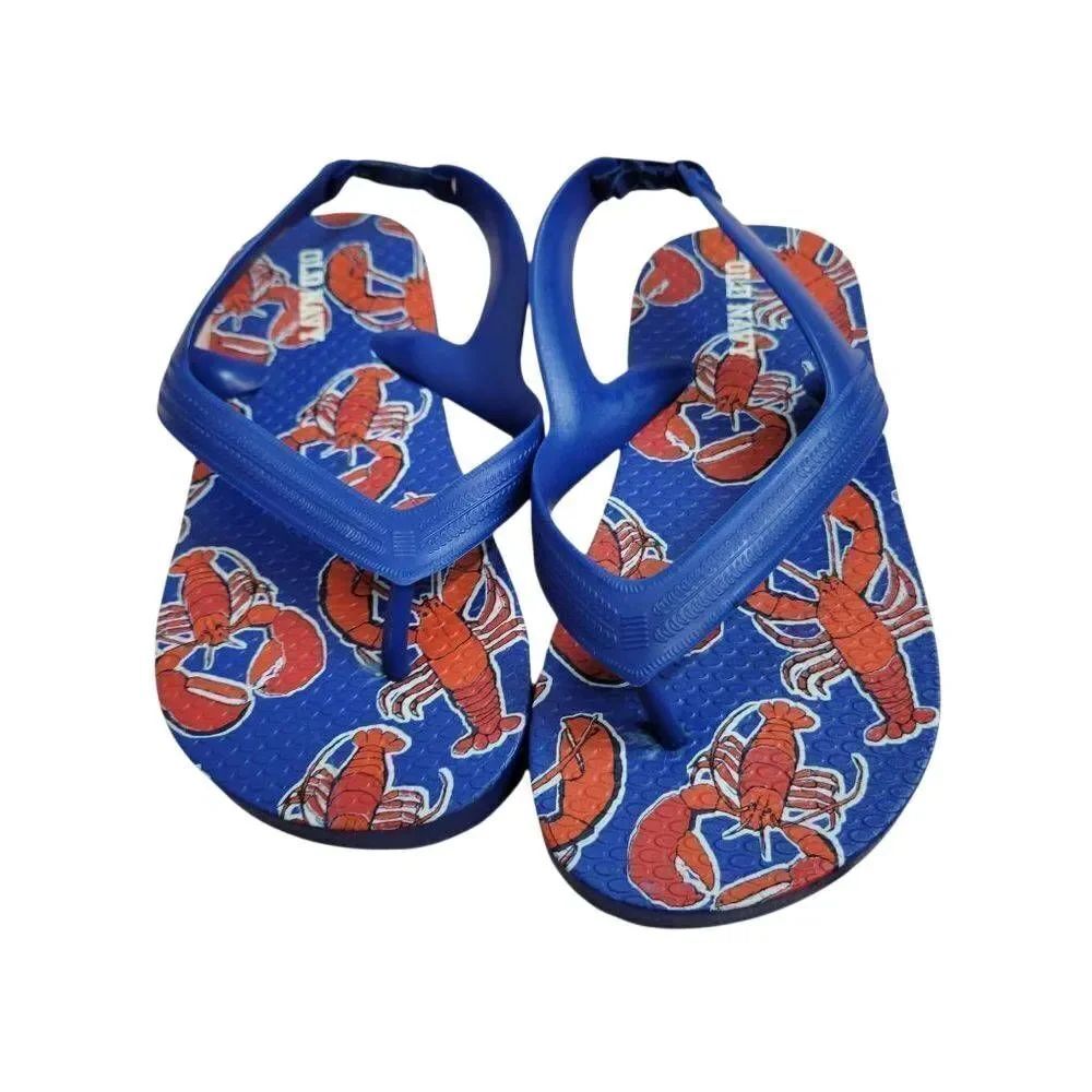 Old Navy crawfish flip flops 9